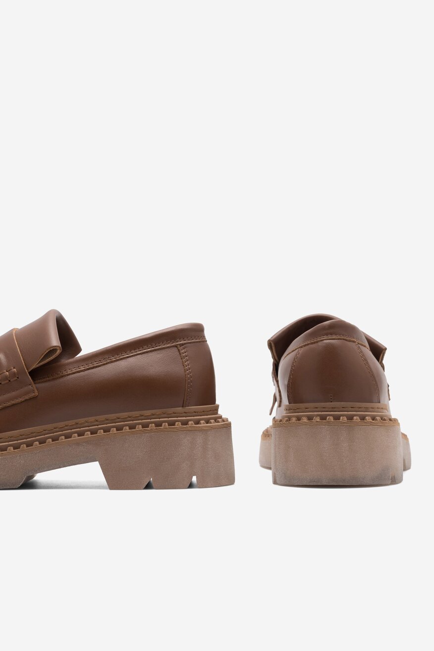 Badura - Loafersy skórzane - 5905588045199