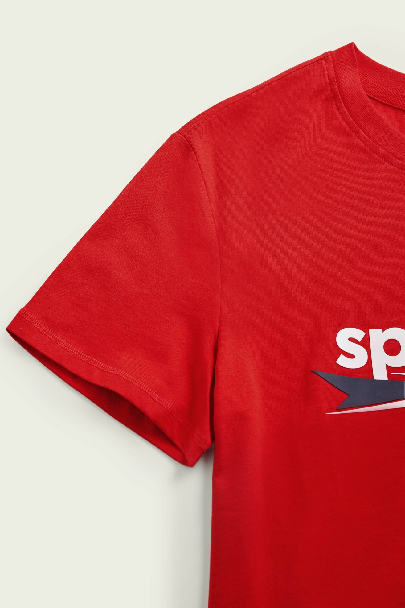 T-shirt Sprandi SS21-TSM005 Czerwony