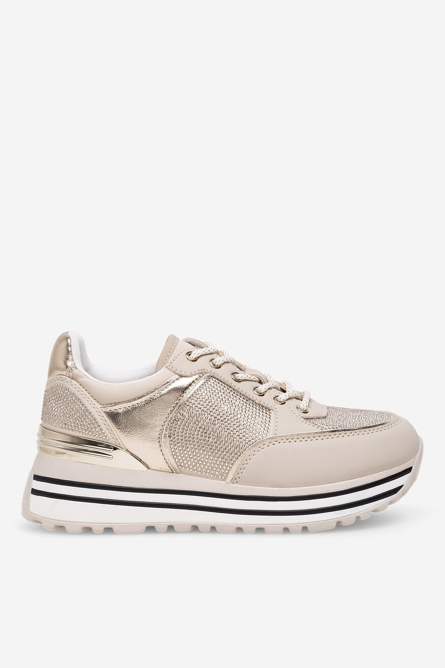 Sneakerși EVA MINGE AURIU - 5905588474999