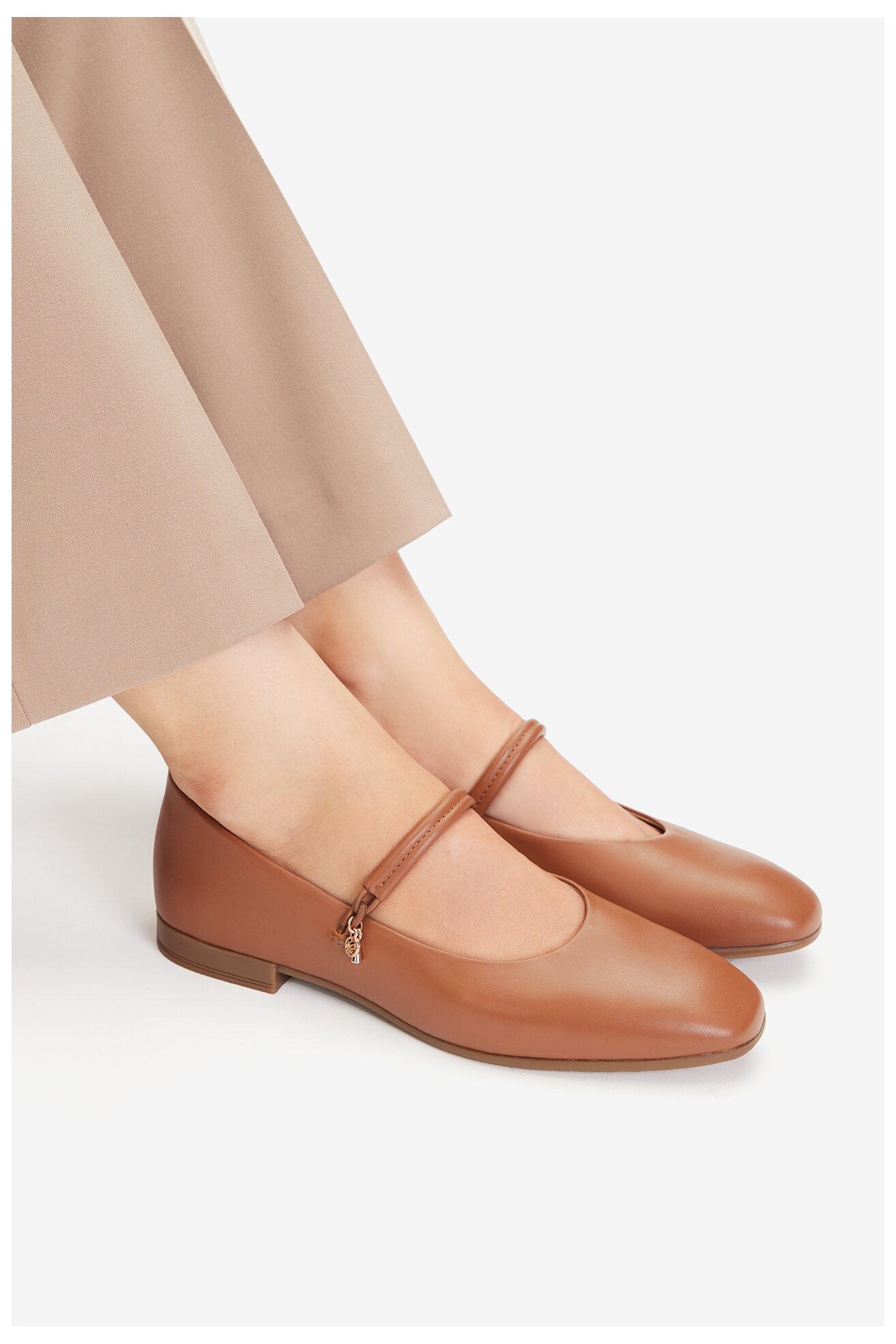 Baleríny Lasocki CEO-RST-ROMI-64 CAMEL