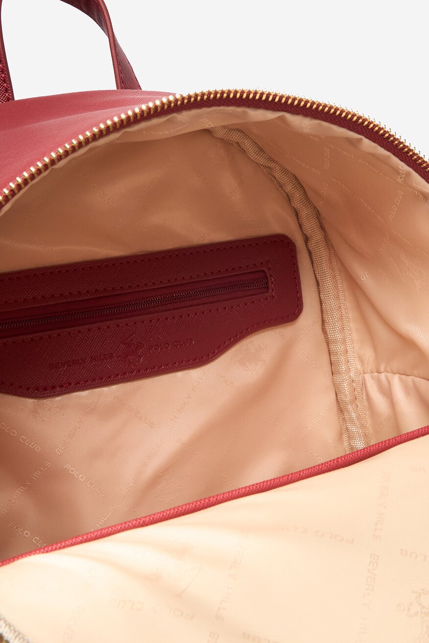 Hátizsák Beverly Hills Polo Club PIROS - 5906751522356