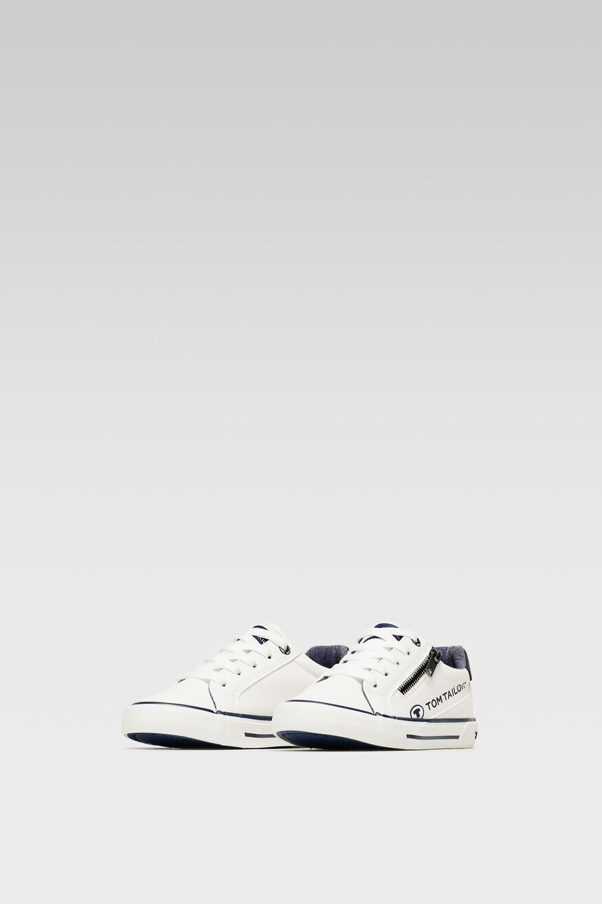 Tom Tailor - Półbuty pastelowe białe - 5904248562281
