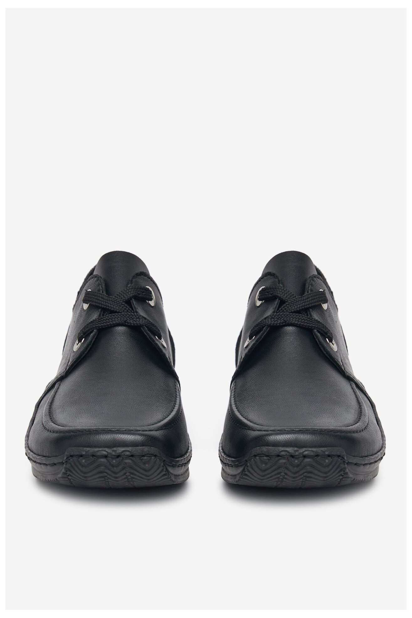 Półbuty Rieker L1719-00 Czarny