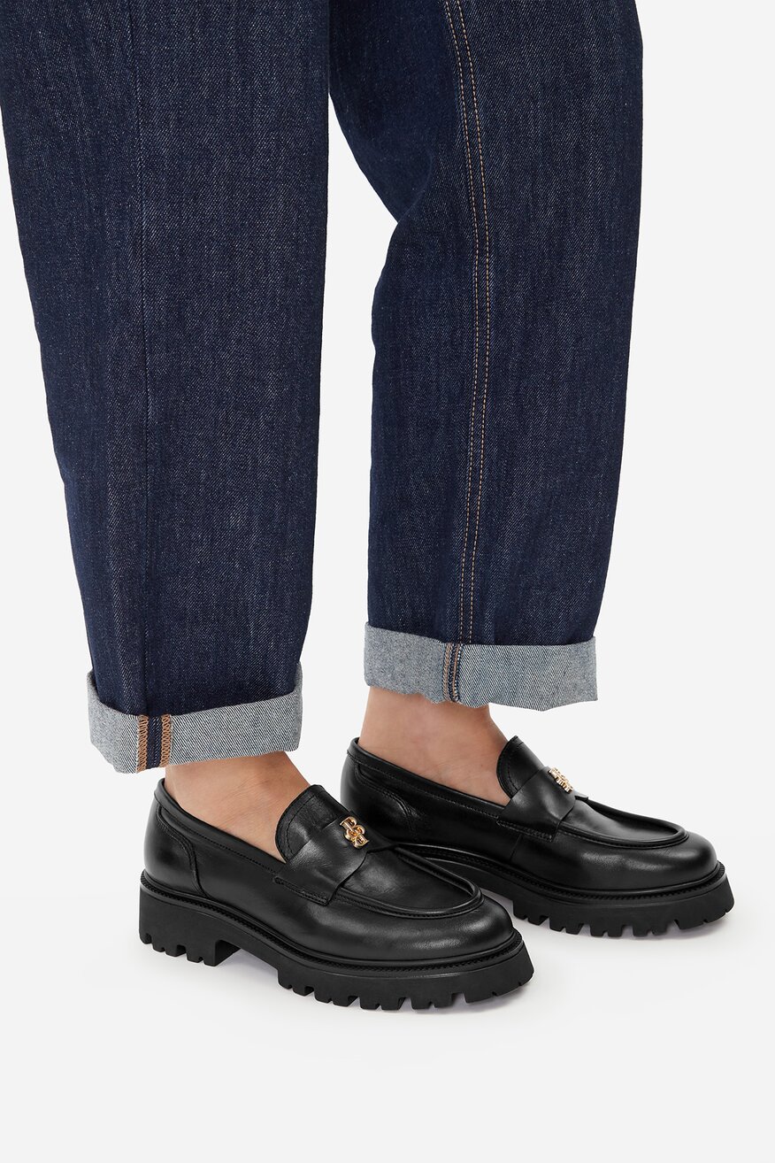 Badura - Loafersy skórzane - 5906751342022