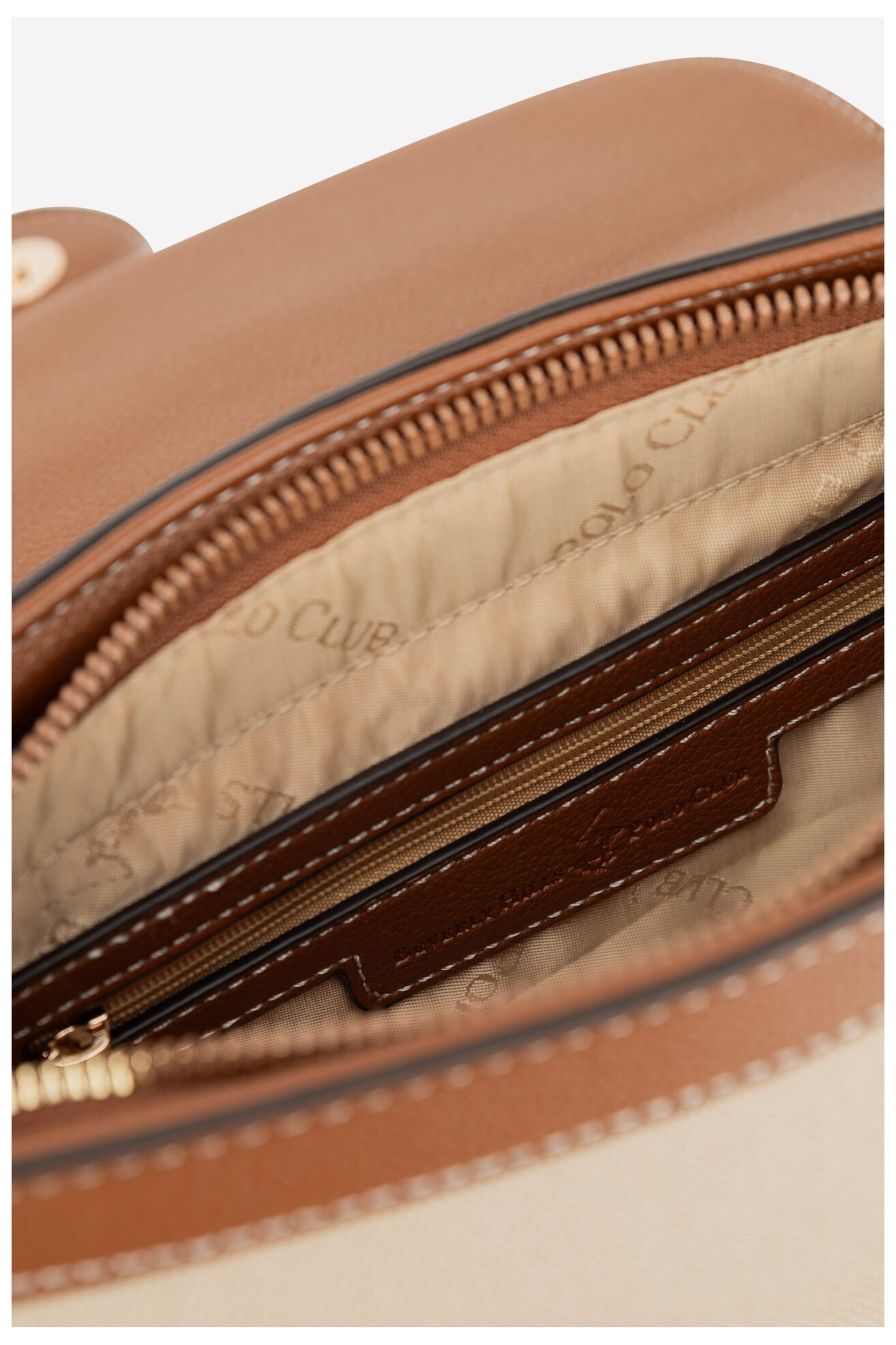 Kézitáska Beverly Hills Polo Club BHPC-C-011-07 CAMEL