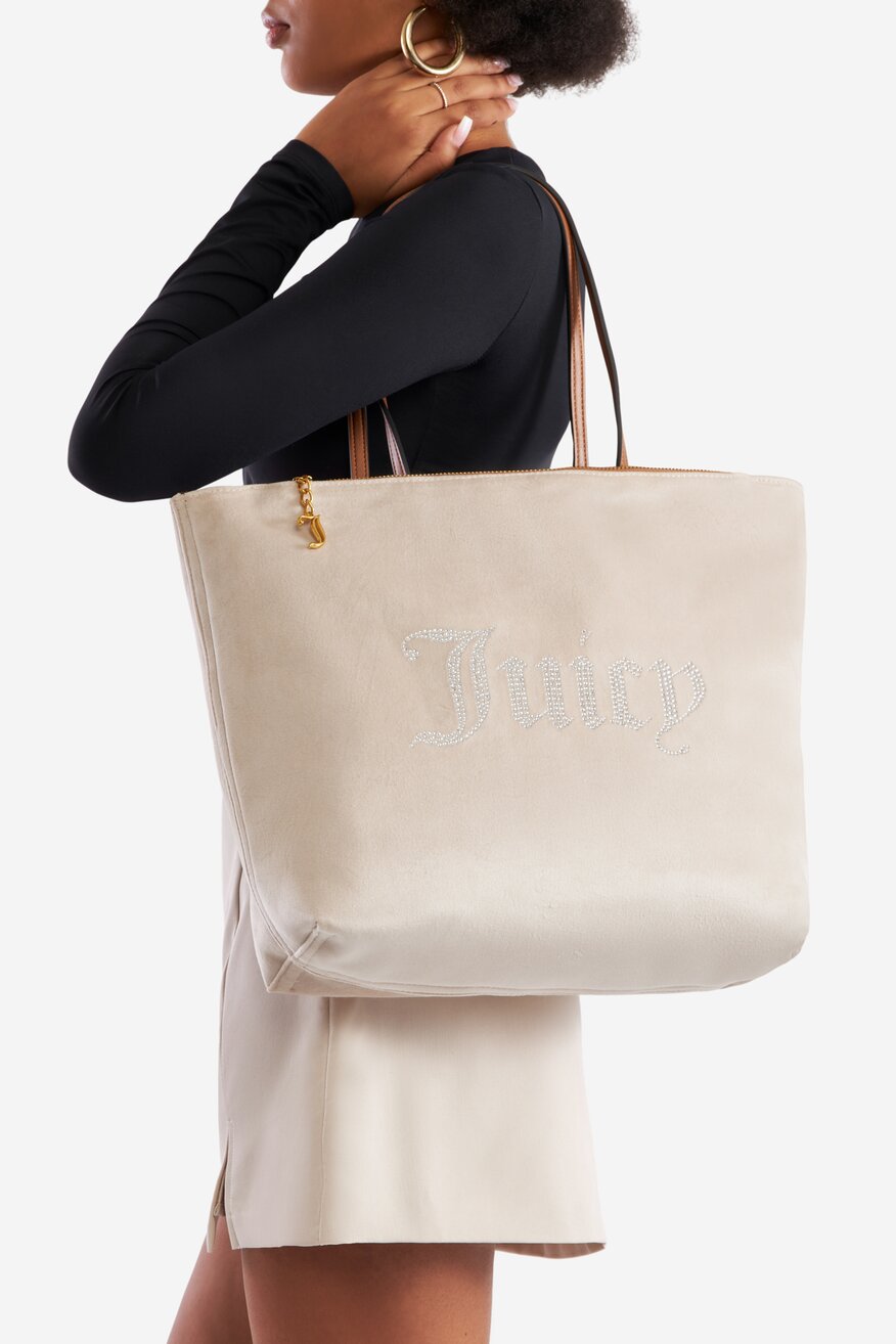 Juicy Couture - Duża torebka shopper - 5905588969280