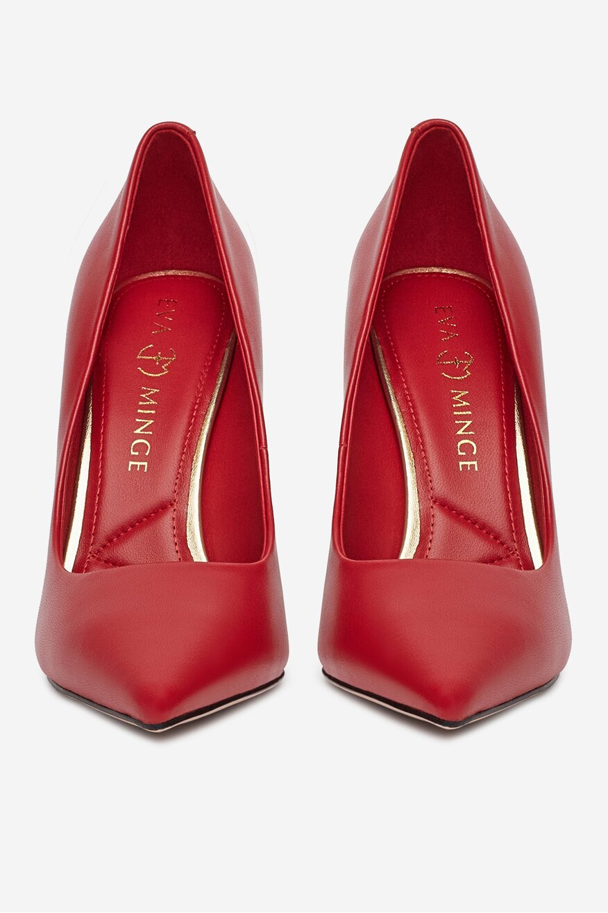 
                EVA MINGE - Szpilki skórzane - 5906751644362