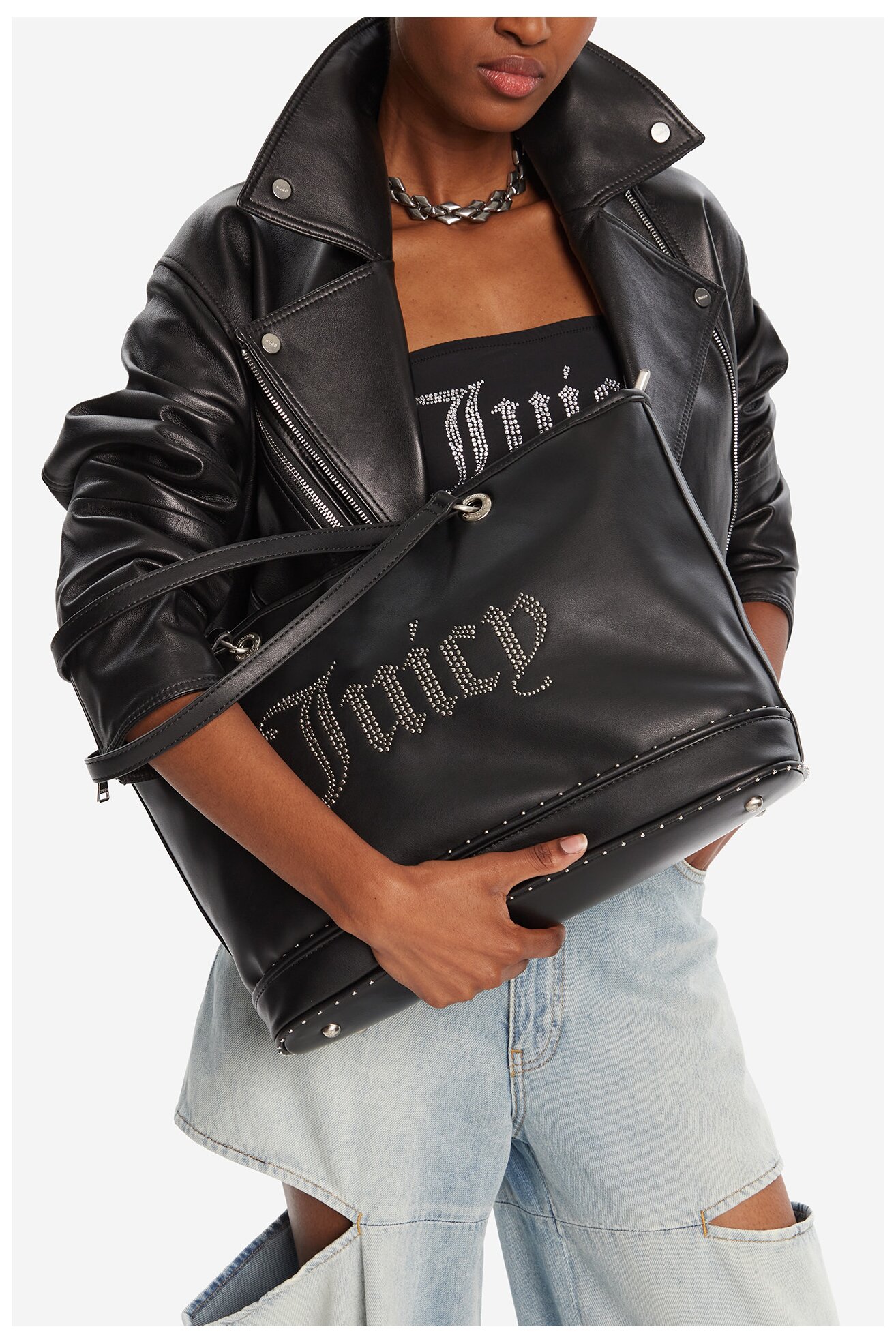 Дамска чанта Juicy Couture EO-BEJXT8797WVP ЧЕРЕН