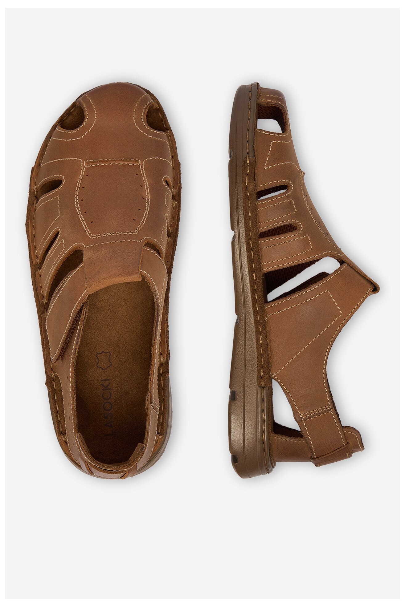 Sandały Lasocki CEO-PILTON-01 MI08 Beżowy