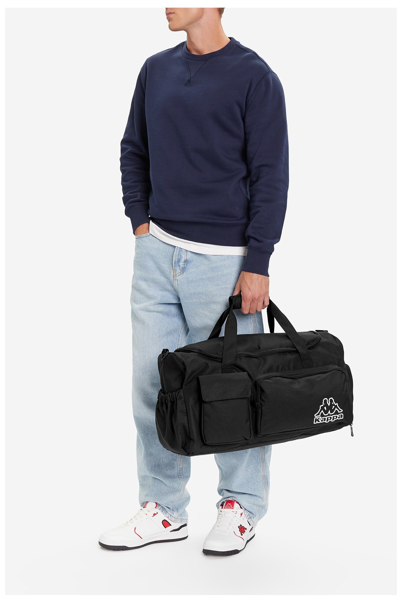 Muška torba Kappa C-KPA-RH-004-08 CRNA