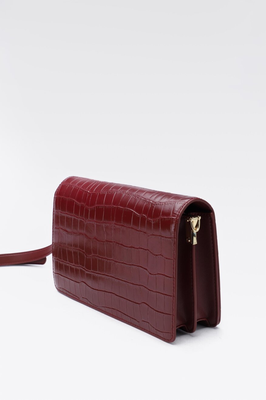 
                Gino Rossi - Torebka skórzana ze zwierzęcym motywem - 5903419831362