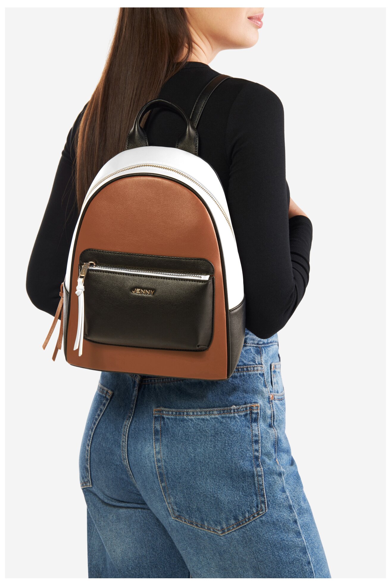 Plecak Jenny JFR-B-002-07 Brązowy