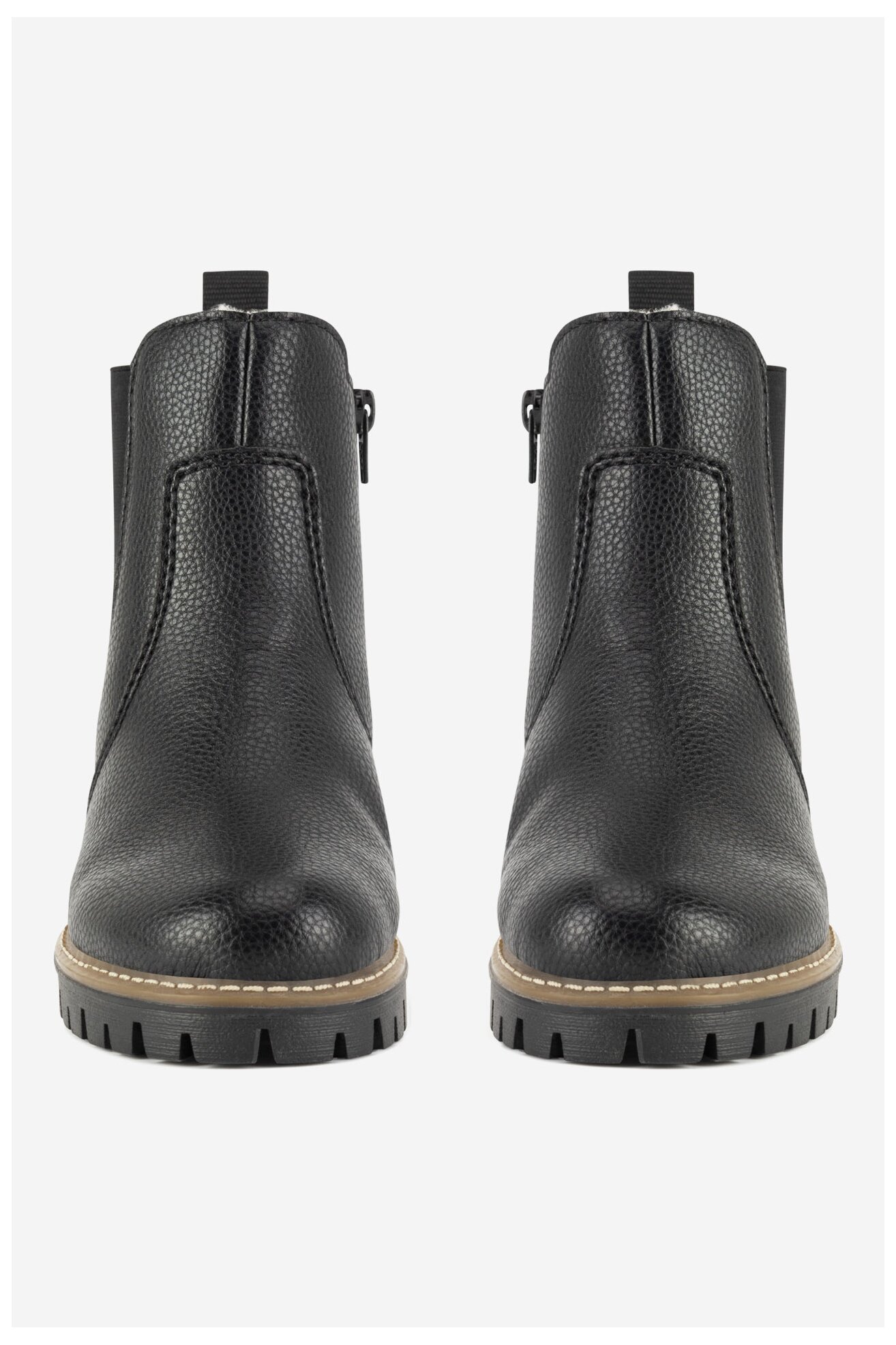 Botki Rieker Y8650-00 Czarny