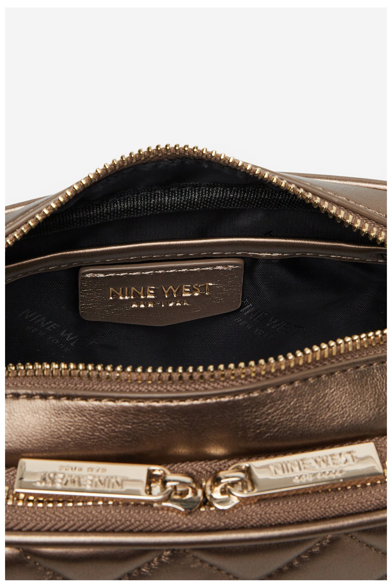 Kézitáska NINE WEST CEO-GREENWICH-GLAM-LX7669 SÖTÉTEZÜST