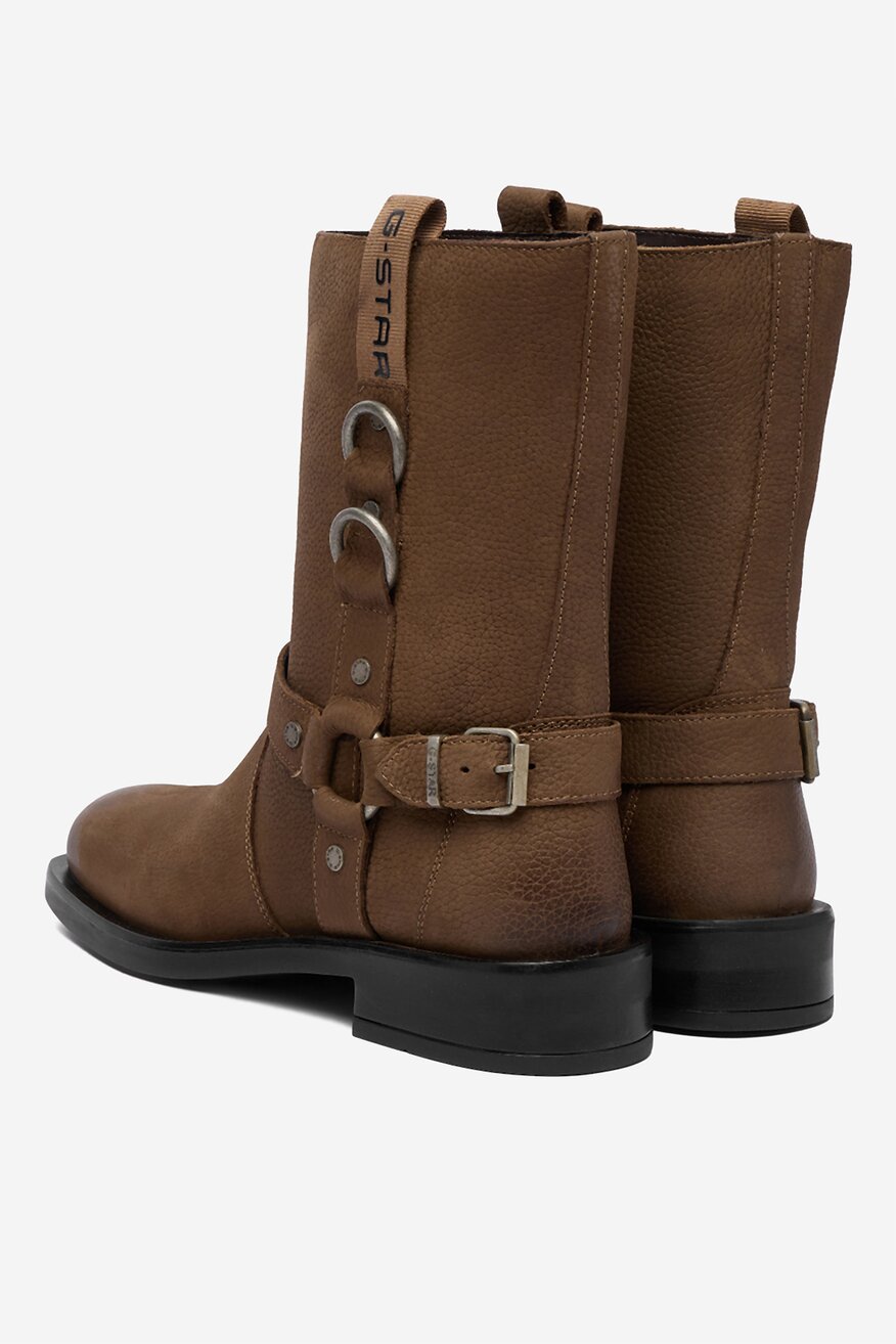 G-STAR RAW - Botki skórzane - 5906751415184