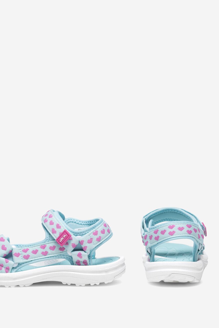 Nelli Blu - Sandały na rzepy - 5905588361770