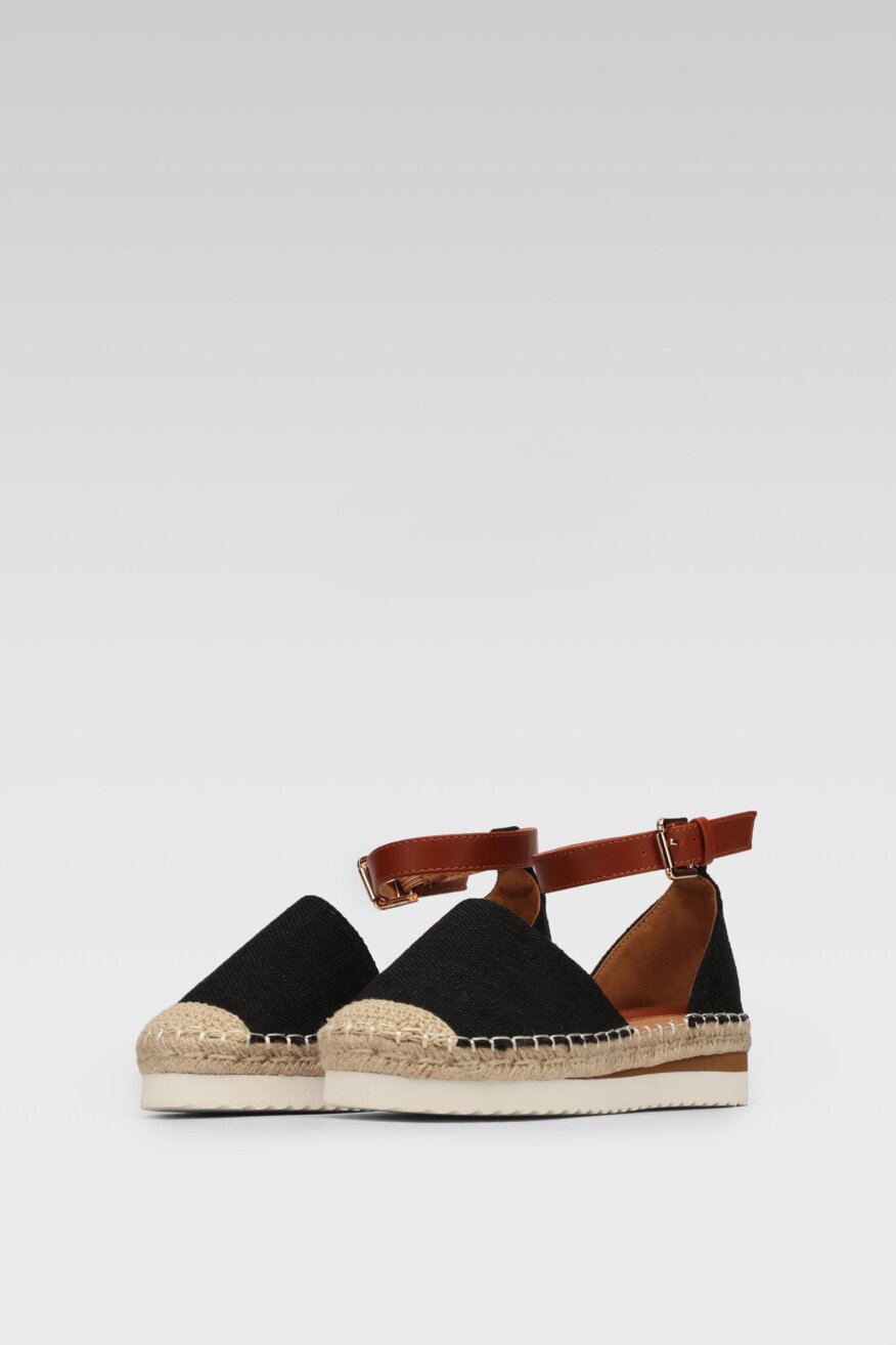 
                Espadrile DeeZee CRNA - 5903698574769