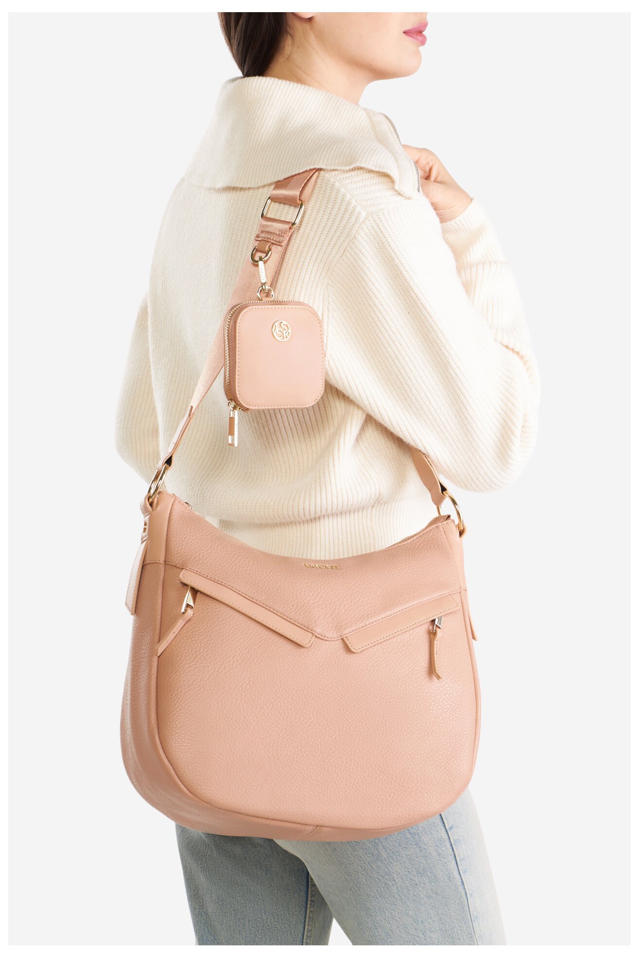 Kézitáska Lasocki LSK-X-002-07 BÉZS