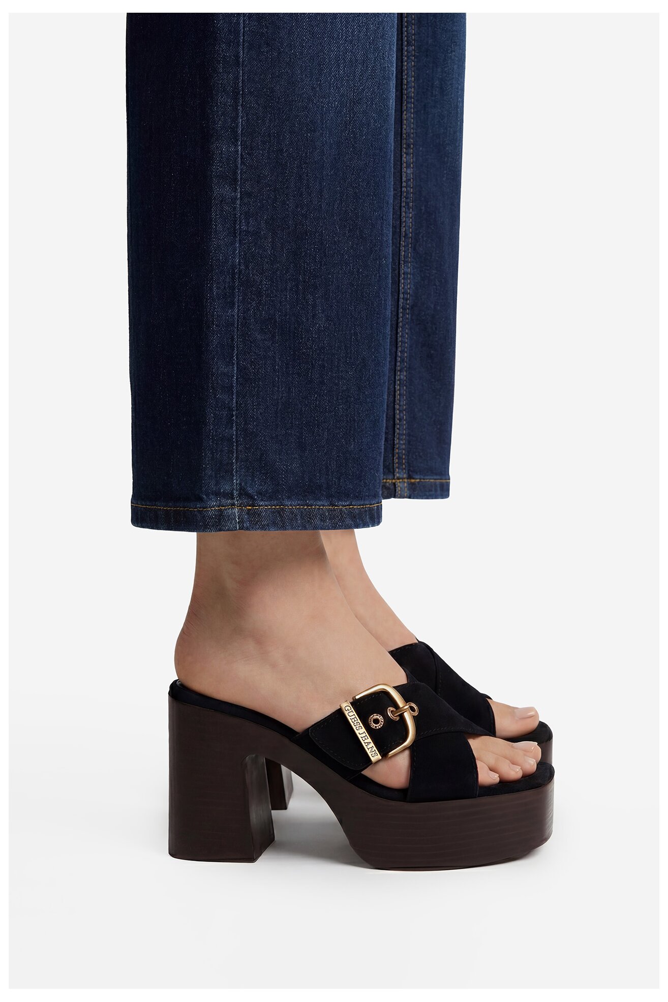 Papuče GUESS JEANS CEO-JD421-3 CRNA