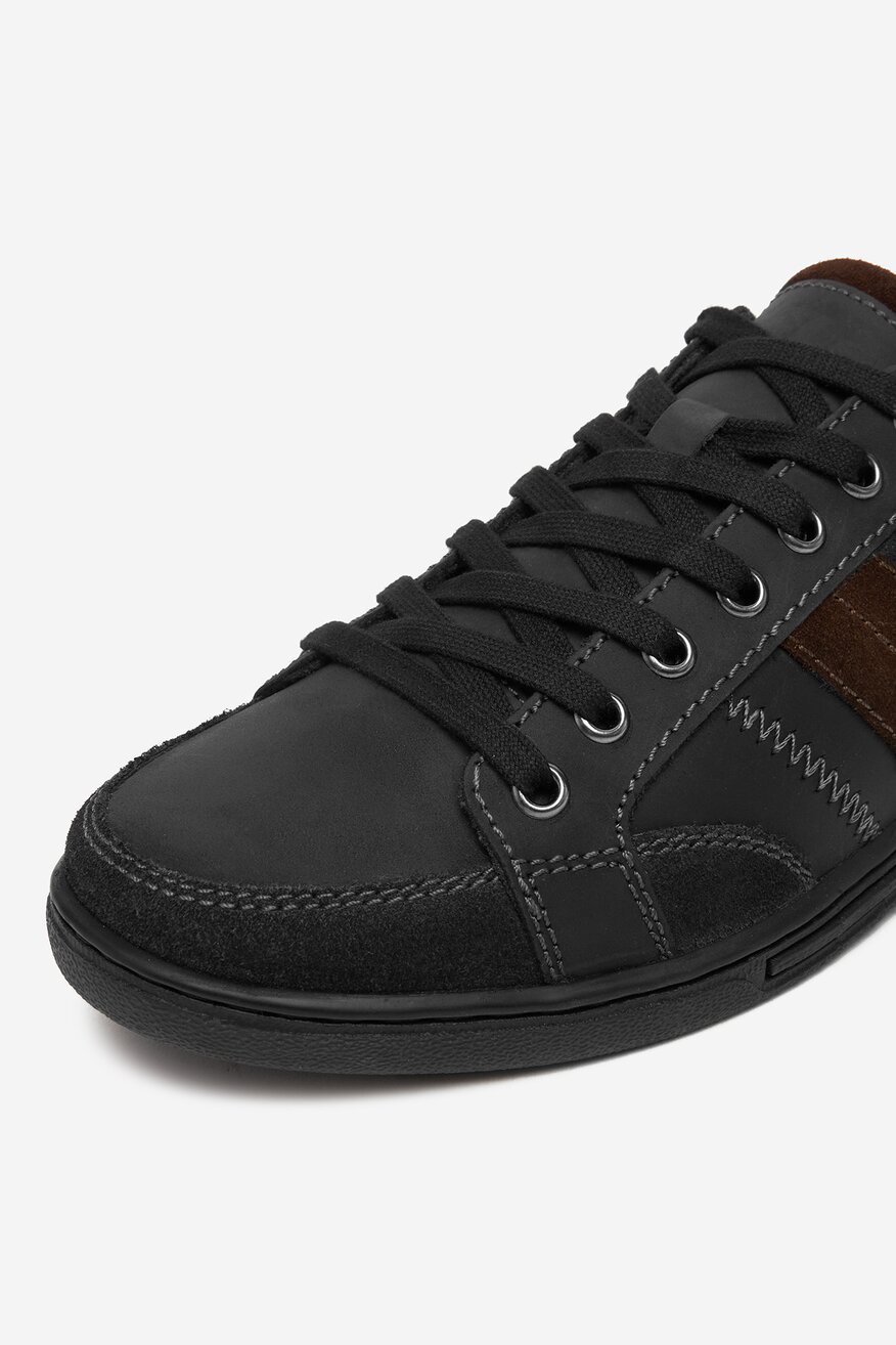 Lasocki - Sneakersy skórzane - 5906751267356