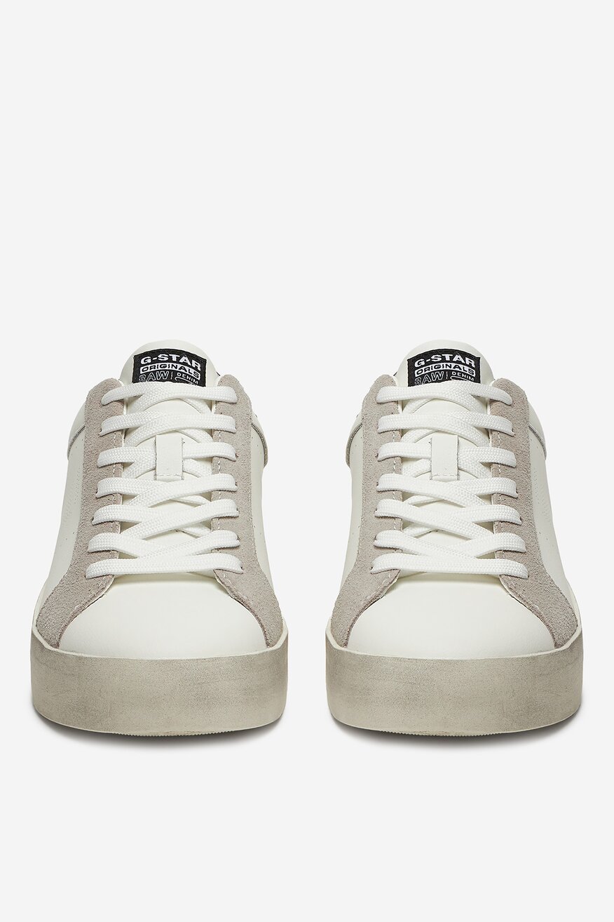 Sneakerși G-STAR RAW ALB - 5906751354193
