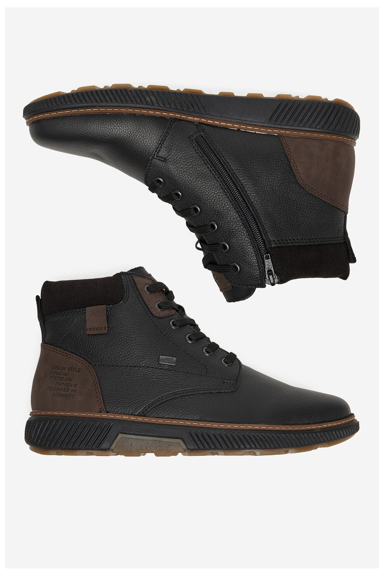 Csizma Rieker CEO-B3343-00 FEKETE