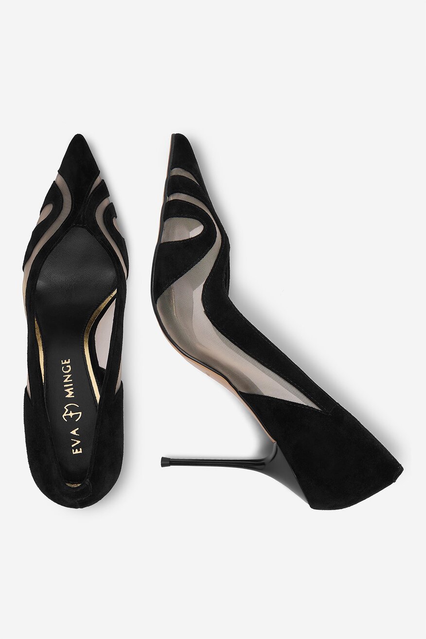 EVA MINGE - Szpilki skórzane - 5906751814574