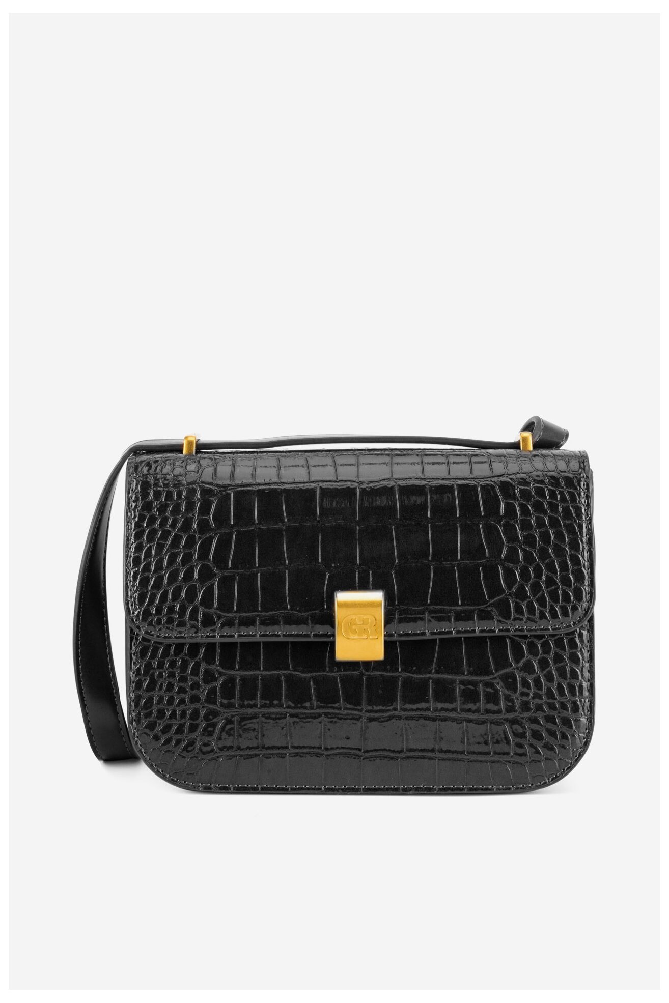 Kézitáska Gino Rossi CS6905-W FEKETE