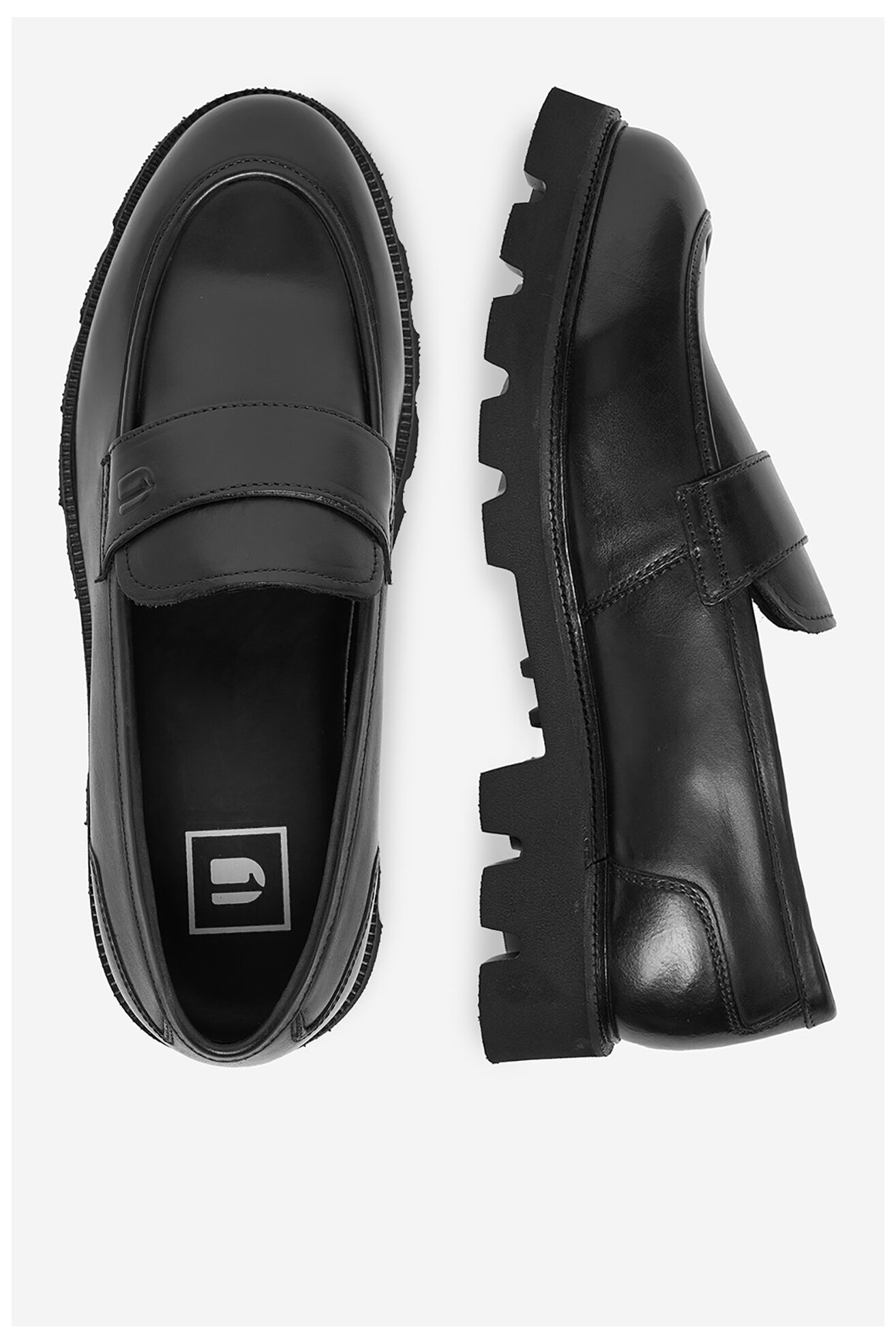 Мокасини G-STAR RAW EO-ROWHIDE-01 MI08 ЧЕРЕН