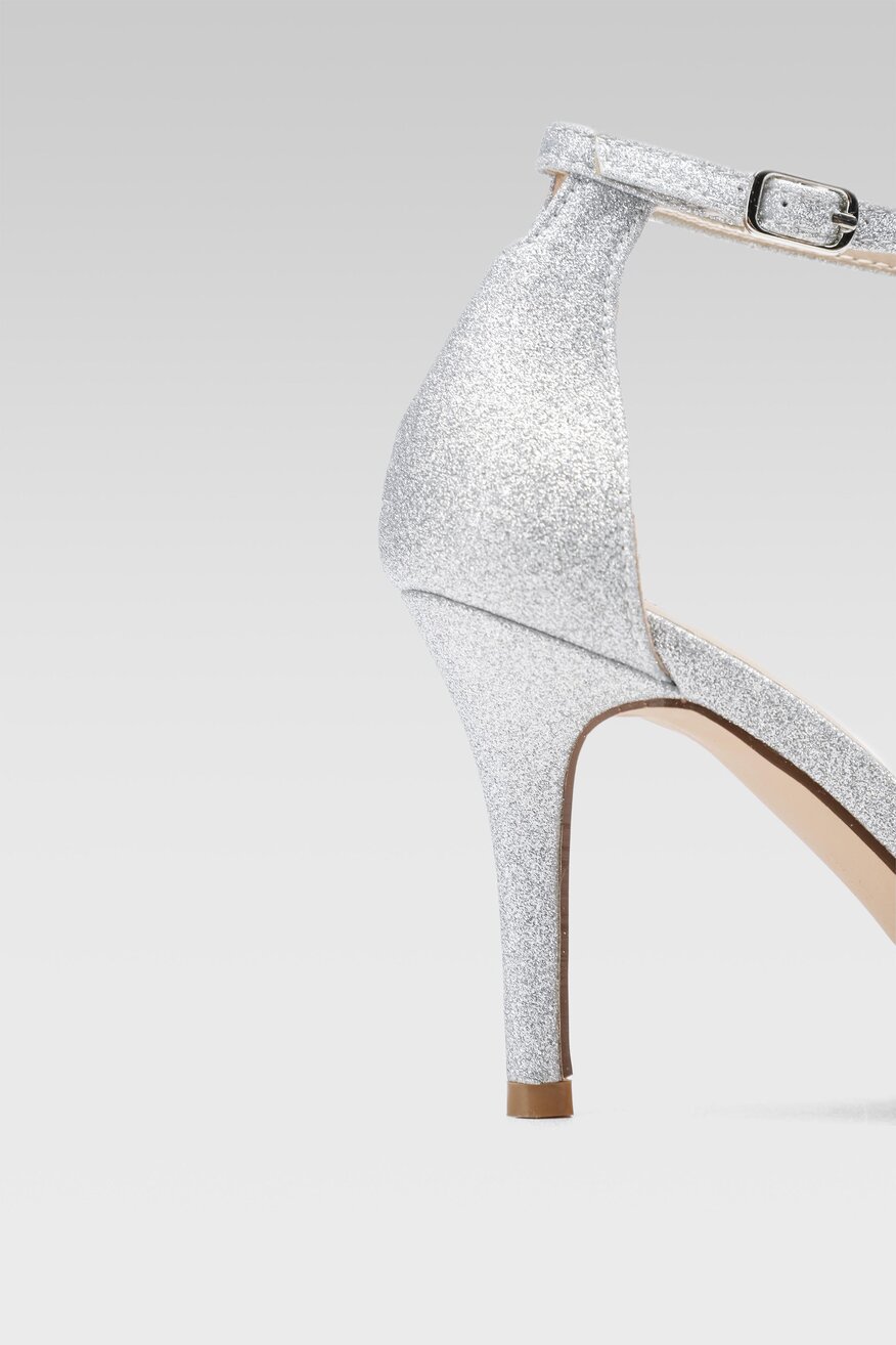 
                Jenny Fairy - Sandały srebrne - 5904248830434