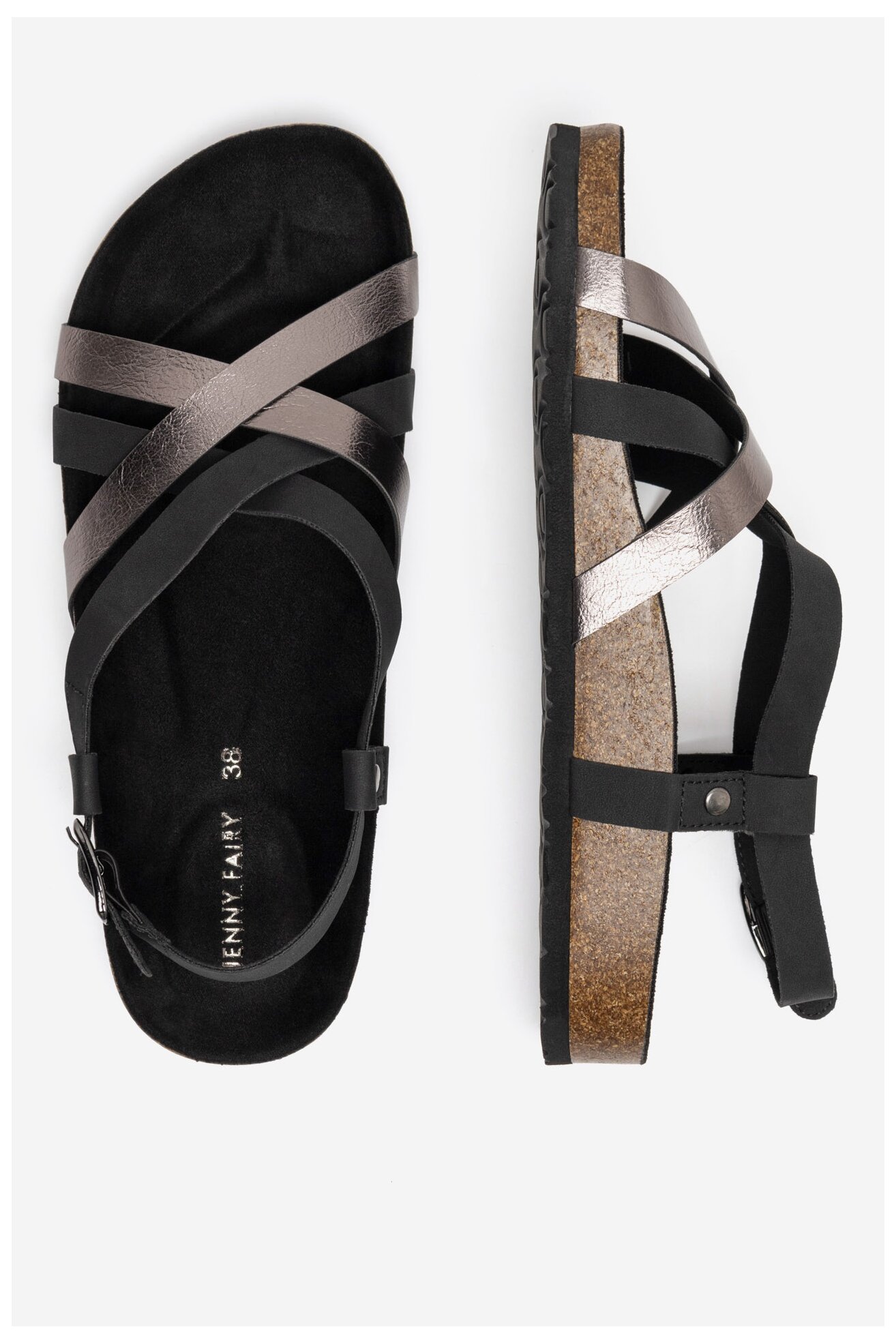 Szandál Jenny Fairy ARRANA WS20161-37 FEKETE