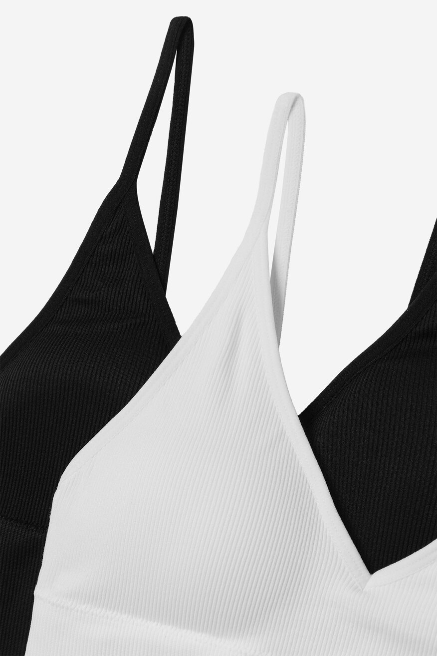 Reebok - Biustonosz sportowy 2-pak - 5905588745587