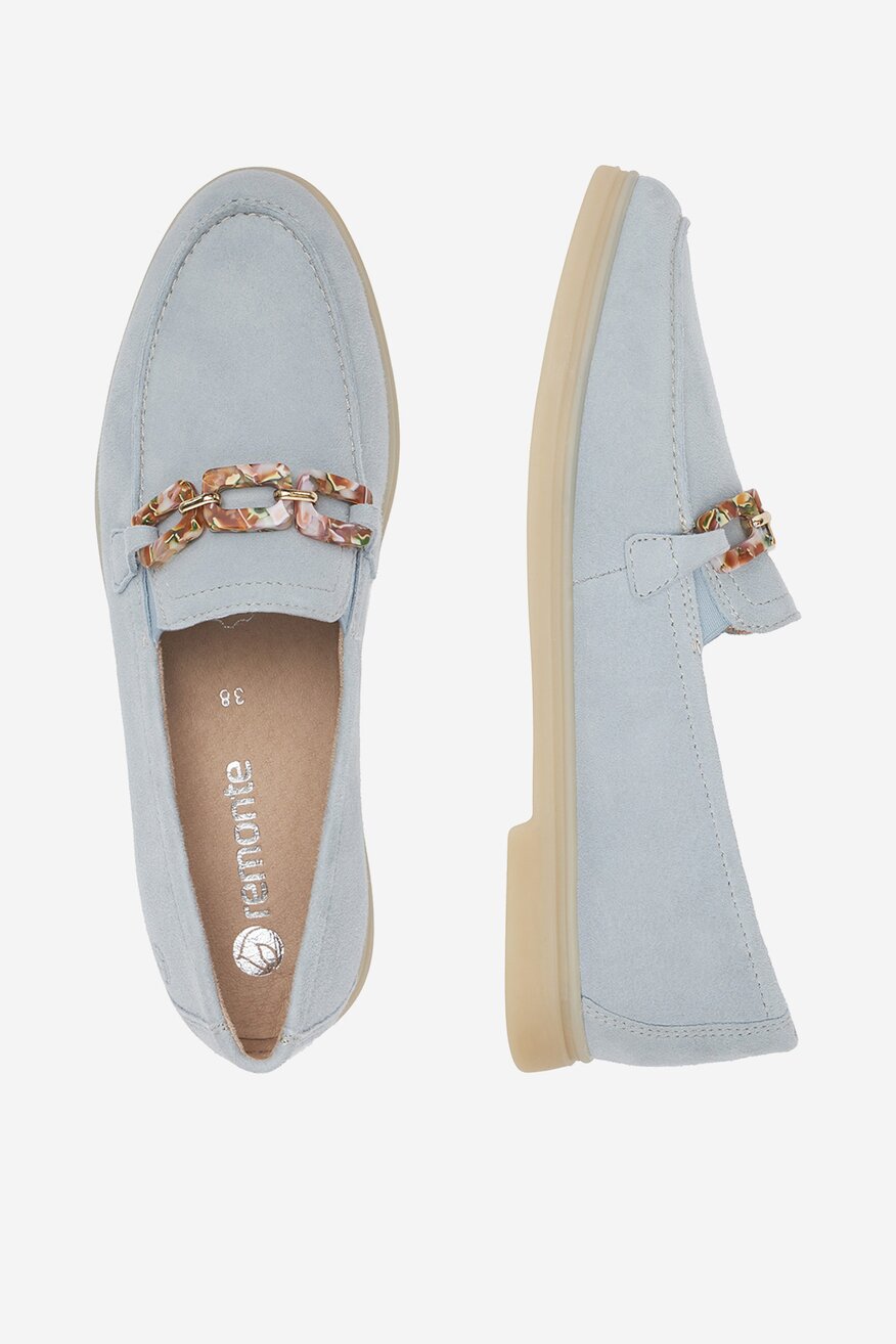 
                Remonte - Loafersy zamszowe - 2230074043247