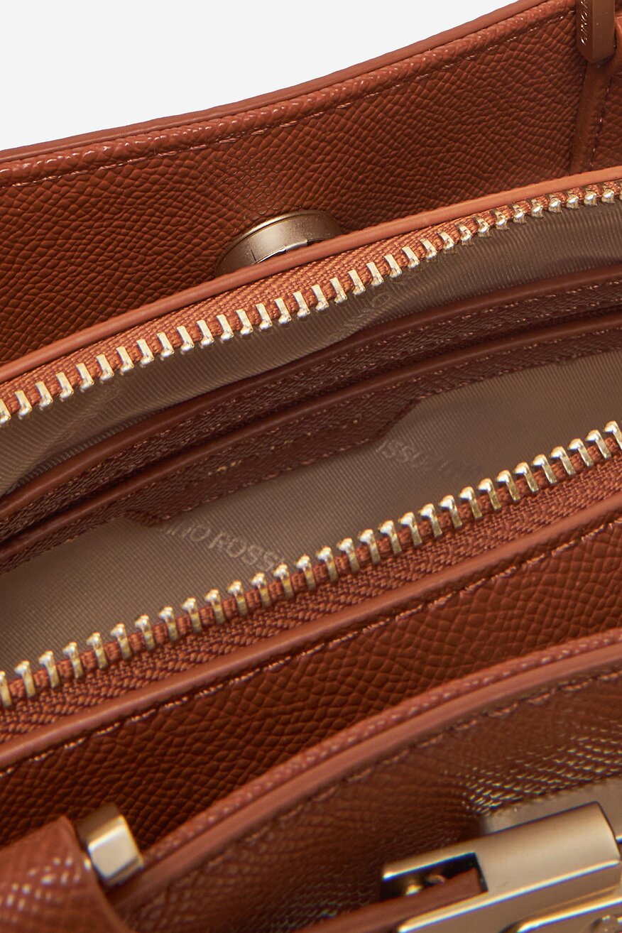 Дамска чанта Gino Rossi КАМЕЛ - 5904862882949