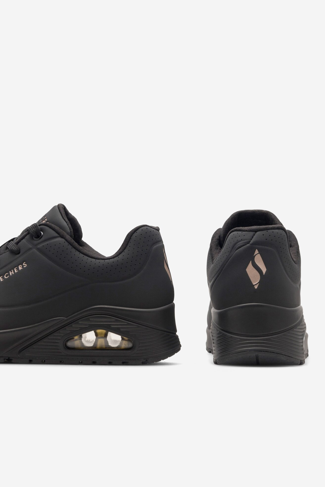 Obuwie sportowe Skechers UNO 73690 BBK Czarny