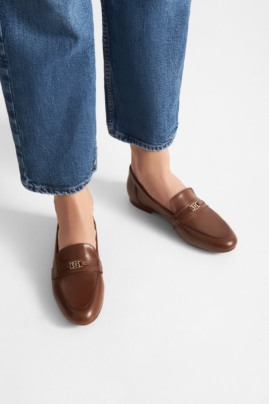 Mokaszin Gino Rossi CAMEL - 5905588410690