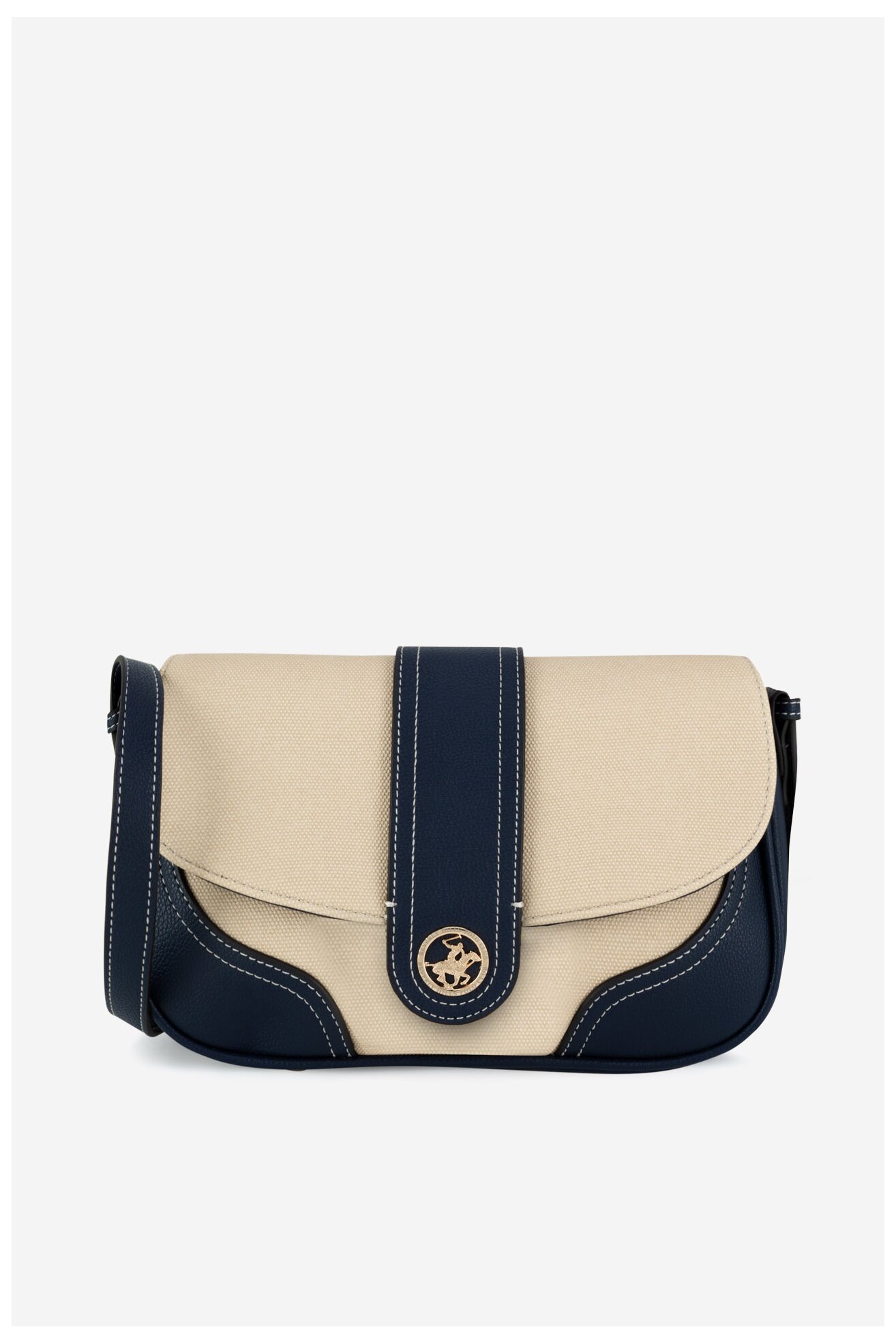 Kézitáska Beverly Hills Polo Club BHPC-C-011-07 SÖTÉTKÉK