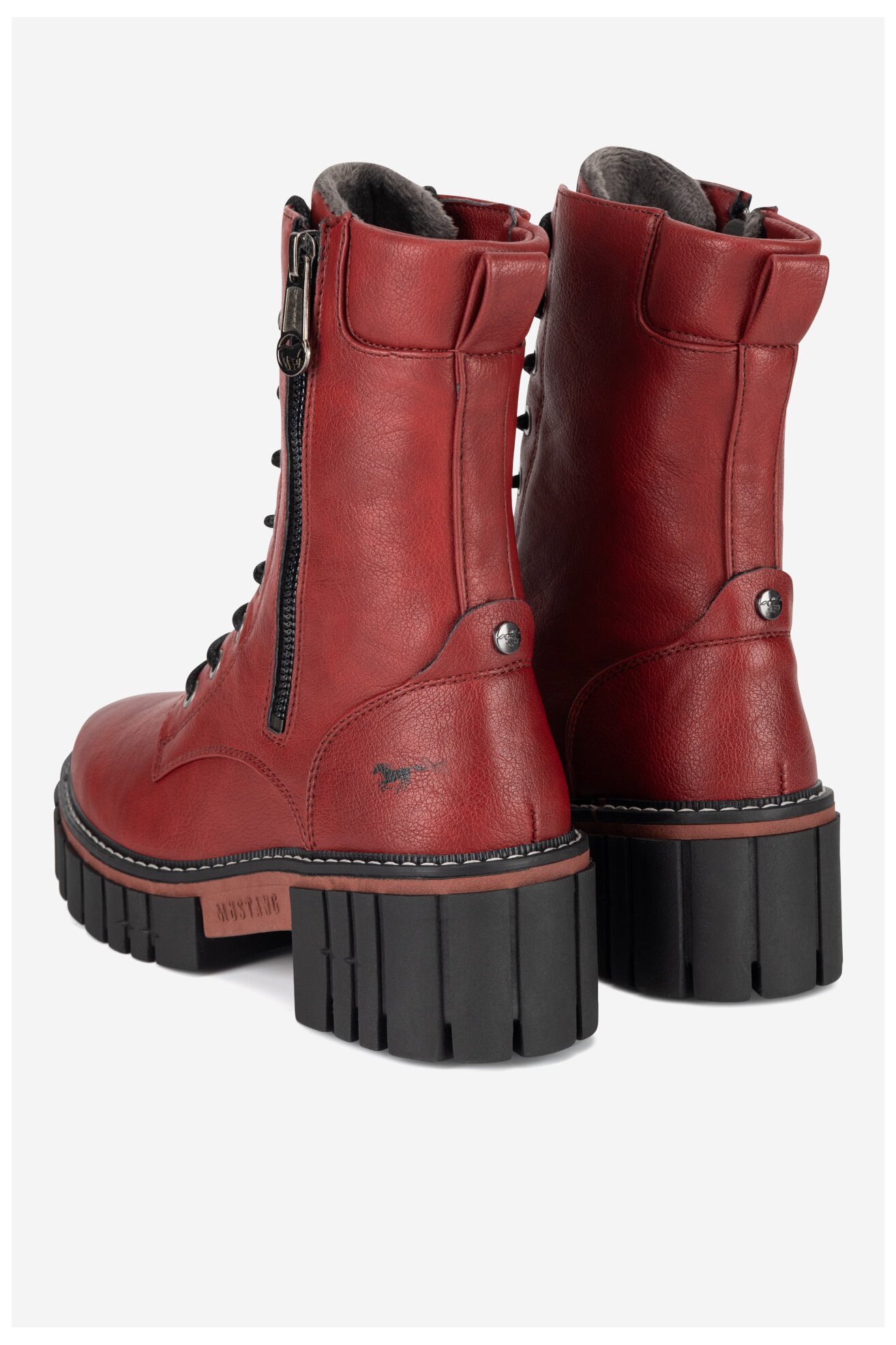 Bocanci Mustang 1447-504 ROŞU