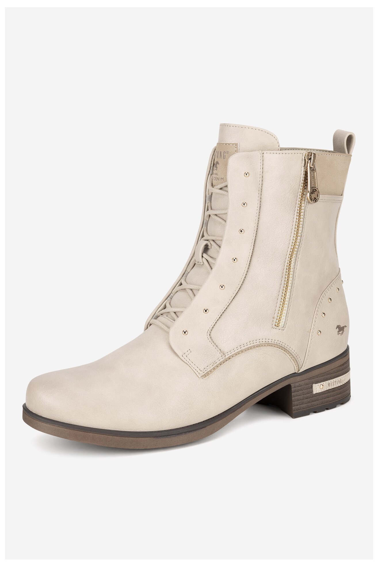 Trzewiki Mustang 1229-522 BIG Biały