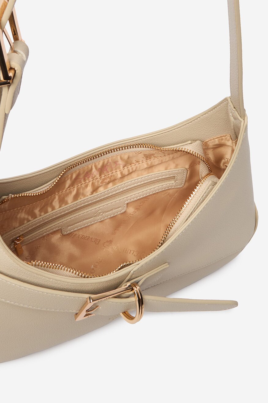 
                Дамска чанта Beverly Hills Polo Club СЛОНОВА КОСТ - 5906751598504