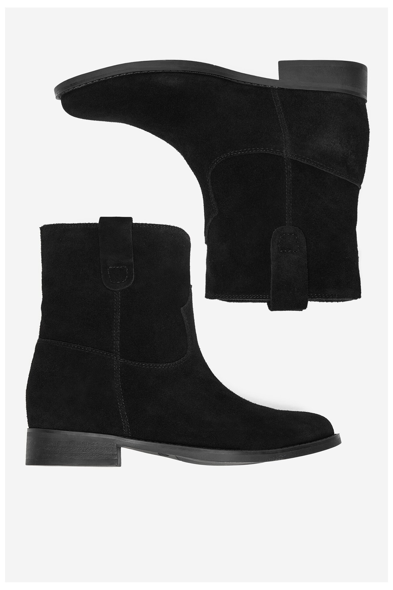 Bokacsizma Badura EO-RUILY-11 FEKETE