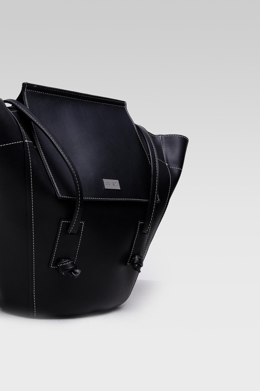 
                Quazi - Torebka tote bag czarna - 5904248271664
