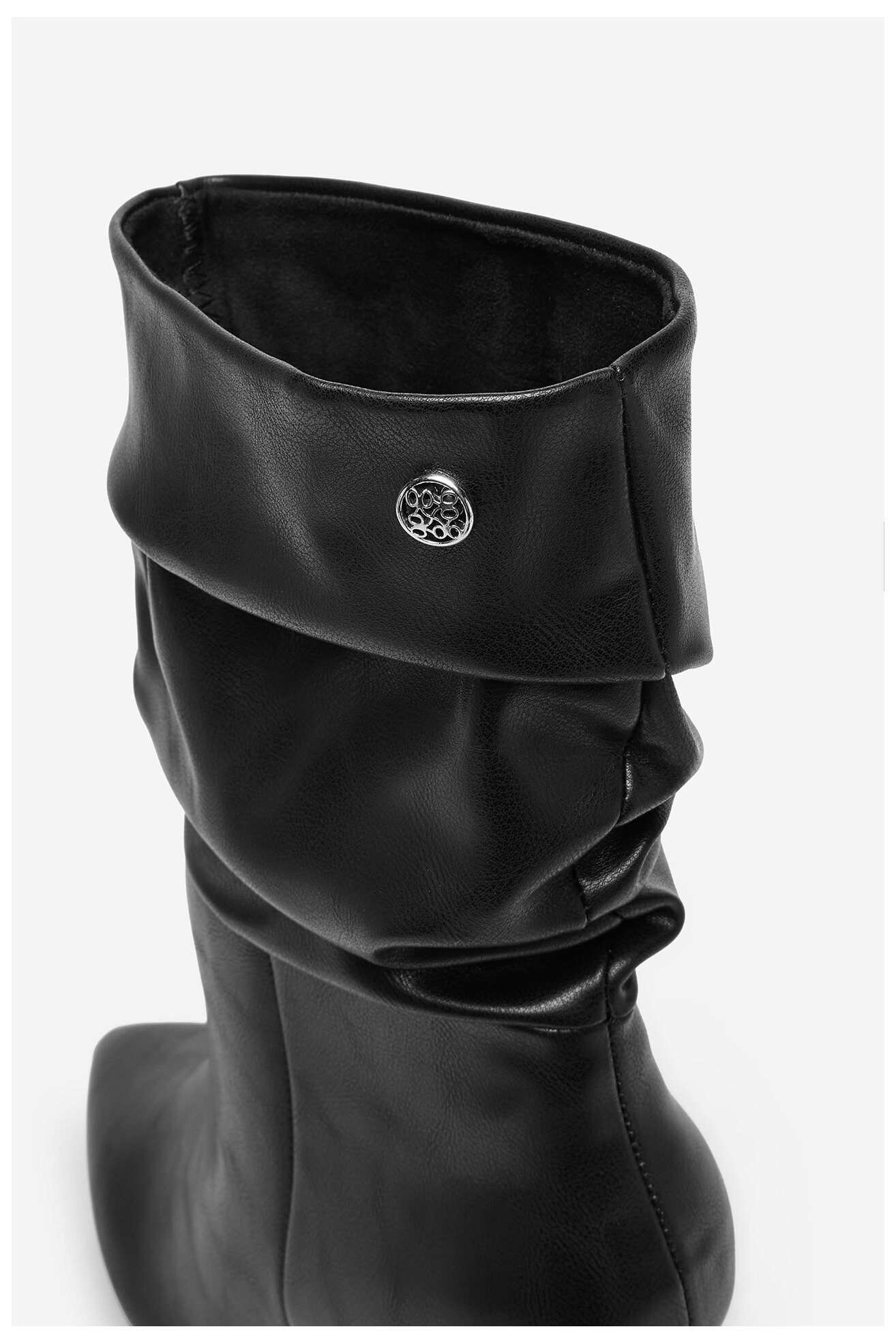 Bokacsizma NINE WEST CEO-SAMIRA-01 FEKETE