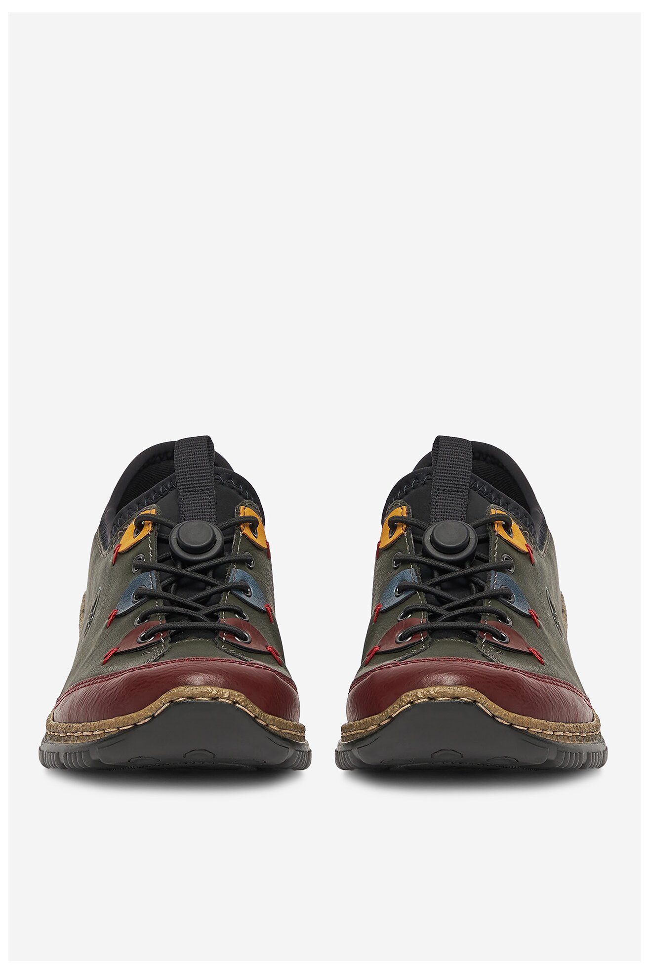 Półbuty Rieker N3271-54 Zielony