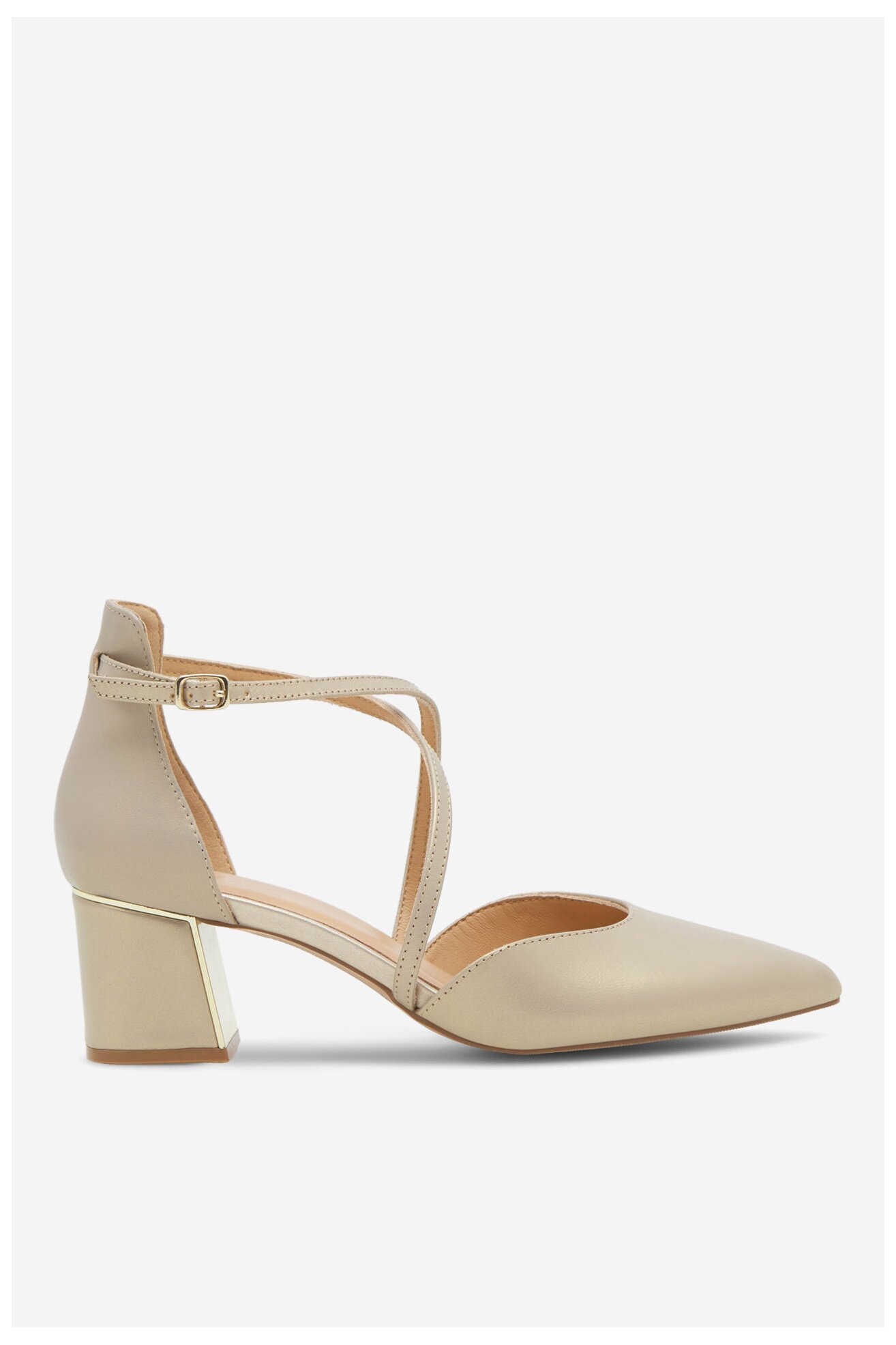 Czółenka Lasocki WYL3022-14Z Złoty