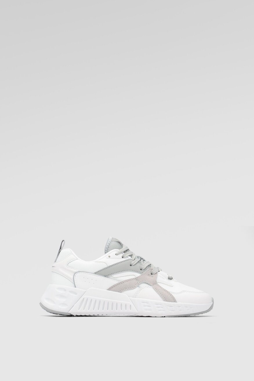 
                Sprandi - Obuwie sportowe pastelowe białe - 5903698462141