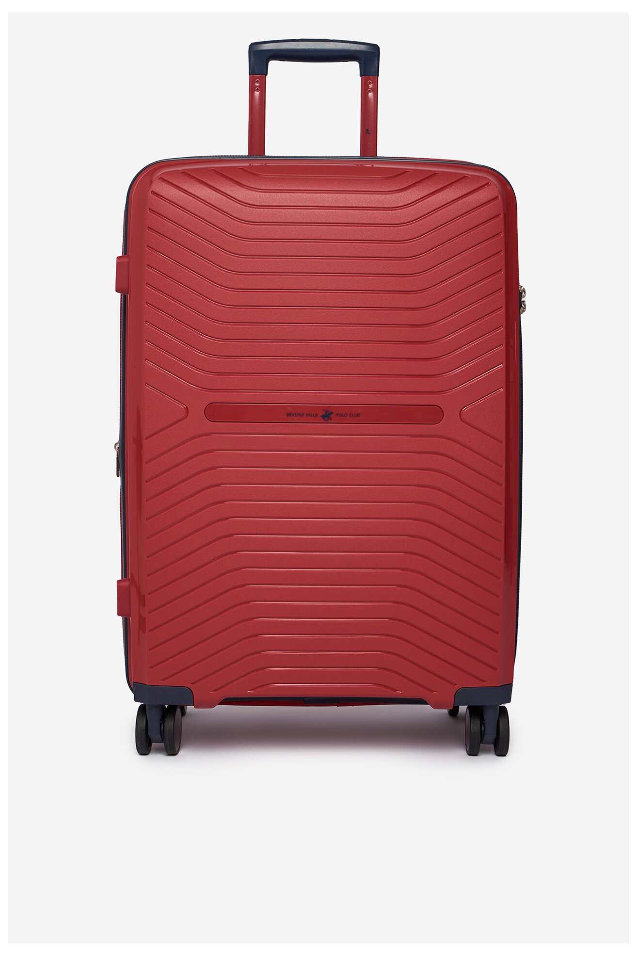 Walizka Beverly Hills Polo Club CEO-BHPC-WAL-006-M Czerwony