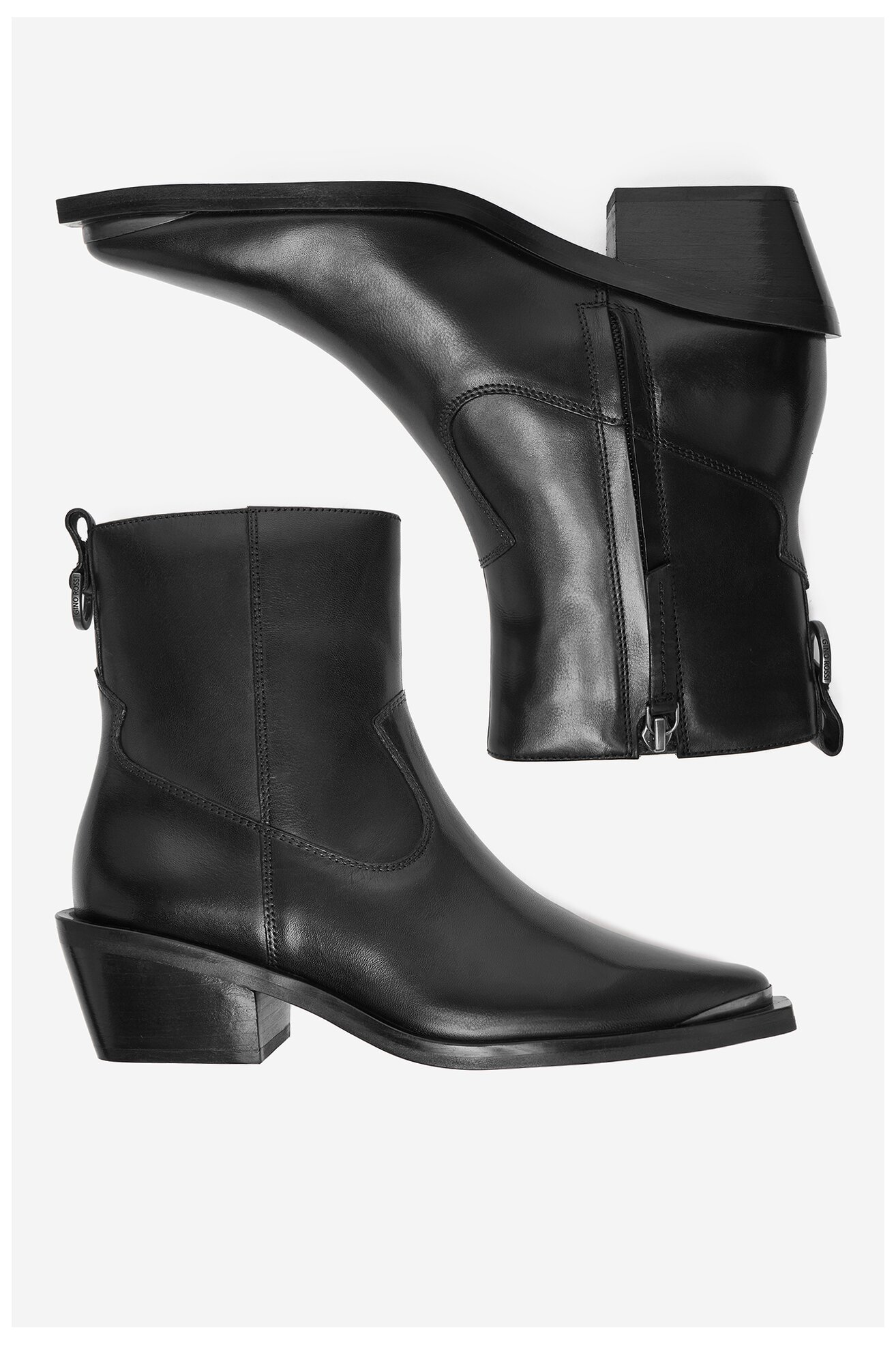 Kratke čizme Gino Rossi CEO-LARA-121995 CRNA