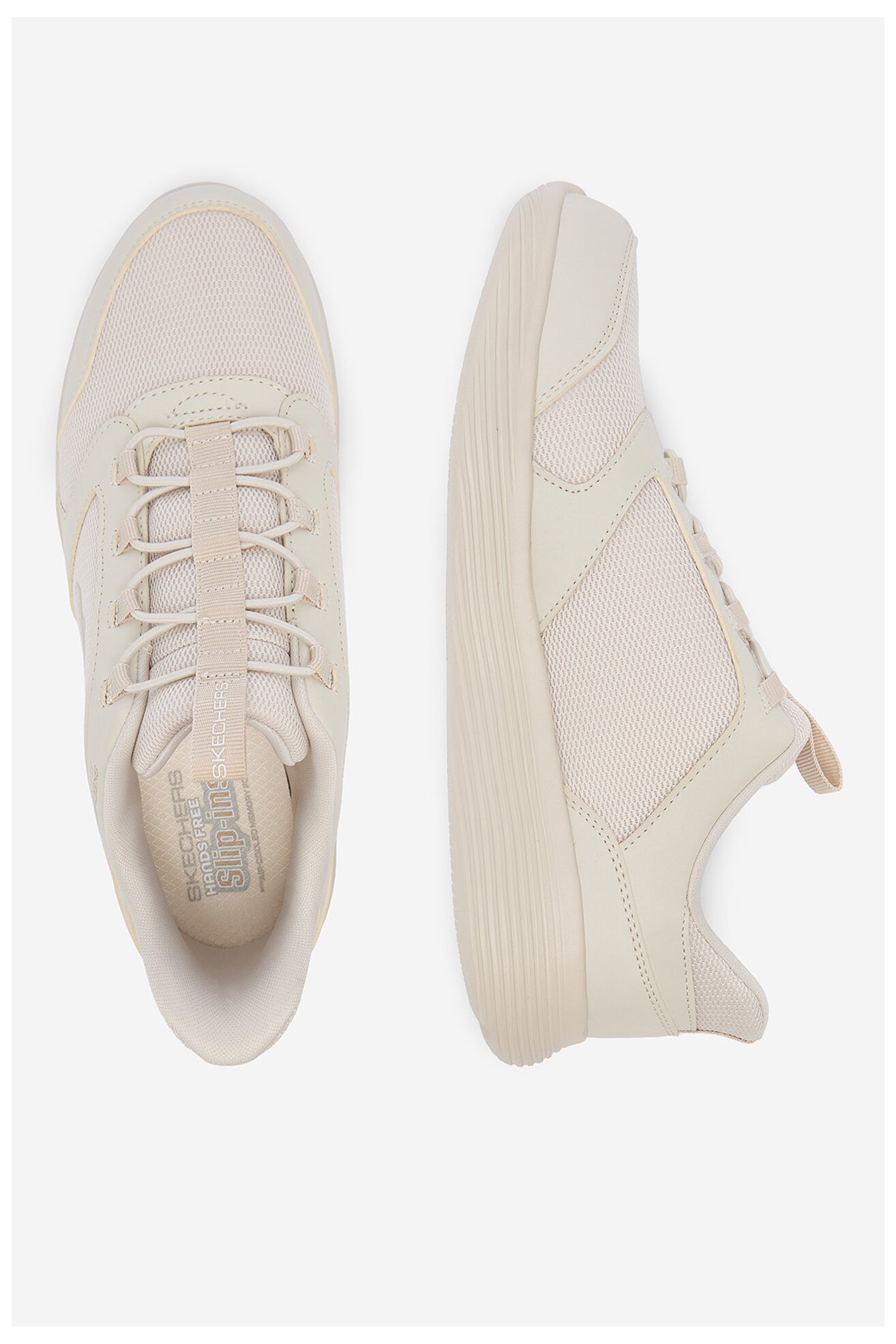 Кросівки спортивні Skechers GO RUN 400 V2 TETRA SPEED 303855L NAT БЕЖЕВИЙ