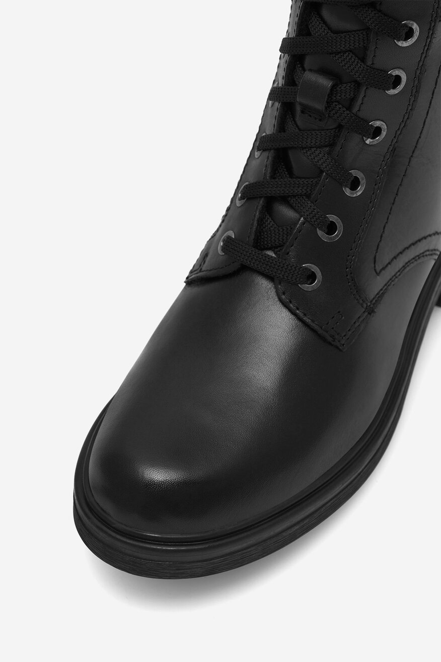 Lasocki - Trzewiki skórzane ocieplane - 5905588136187